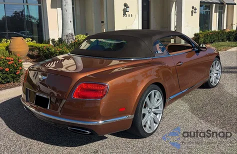 2015 Bentley Continental Gtc z USA, uszkodzony, nr VIN SCBGU3ZA1FC045751